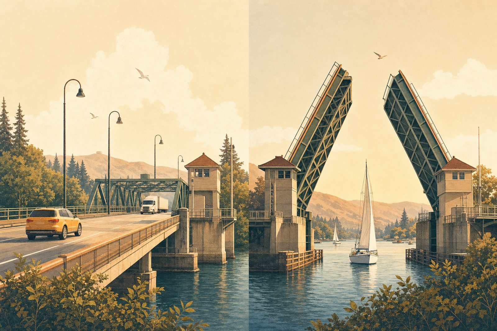 Drawbridge Crossings
