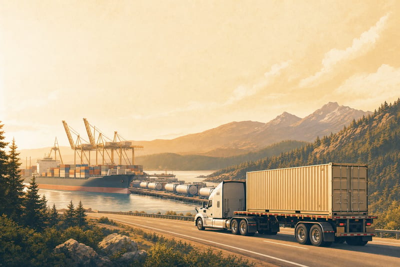 Sealed Shipping Containers