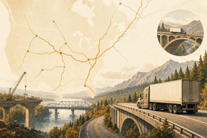Truck Weight Limit Map